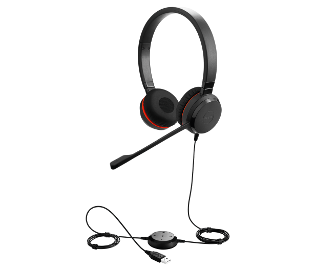 Jabra Evolve 20 Stereo USB-A MS - 622693 - zdjęcie 3
